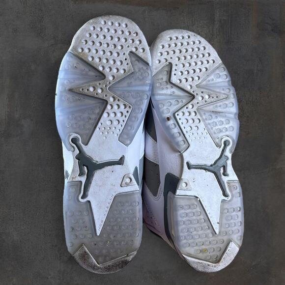 Nike Boys Air Jordan 6 384665-100 Gray | Mercari Nike Air Jordan 6 Retro GS Sneaker in Cool Grey Youth Size 5.5Y‎ - 384665 100